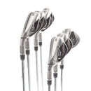 TaylorMade M4 Steel Mens Left Hand Irons 5-SW Regular - KBS Max 85