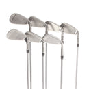 TaylorMade M4 Steel Mens Left Hand Irons 5-SW Regular - KBS Max 85