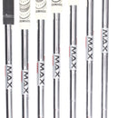 TaylorMade M4 Steel Mens Left Hand Irons 5-SW Regular - KBS Max 85