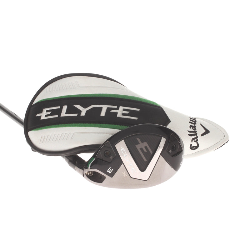Callaway Elyte X Graphite Mens Right Hand 3 Hybrid 18* Regular - Denali 5.5 60g HY