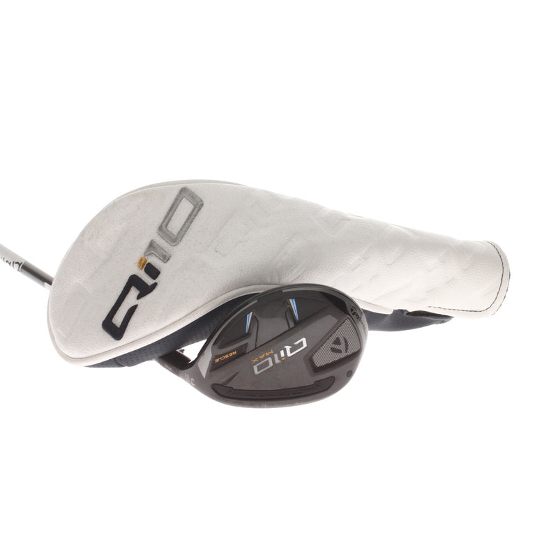 TaylorMade Qi10 Max Graphite Mens Right Hand 4 Hybrid 23* Regular - Fujikura Speeder NX 50-R
