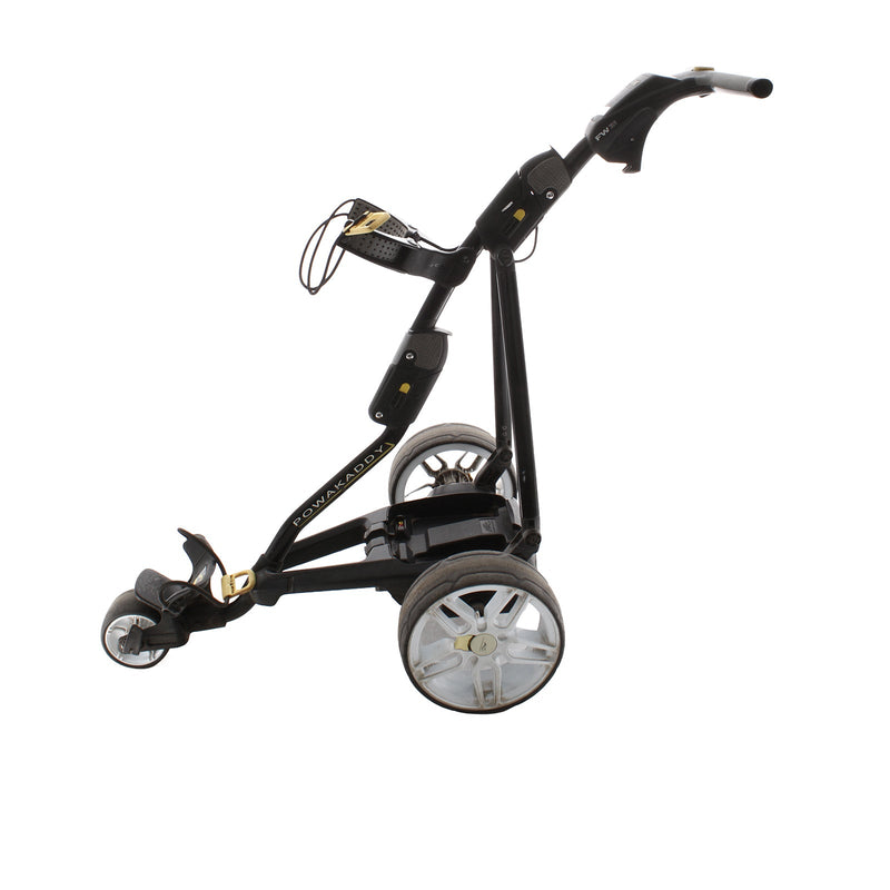 PowaKaddy FW3 3-Wheel Electric Trolley 18 Hole Lithium - Black