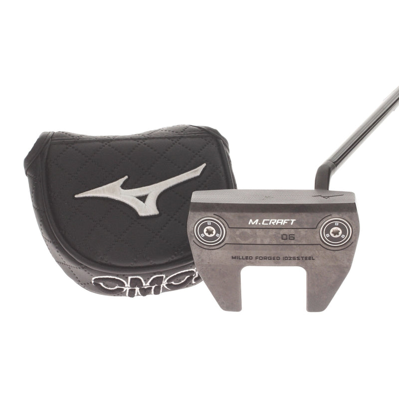 Mizuno M-Craft OMOI 06 Mens Right Hand Putter 34.5" Mallet - Lamkin