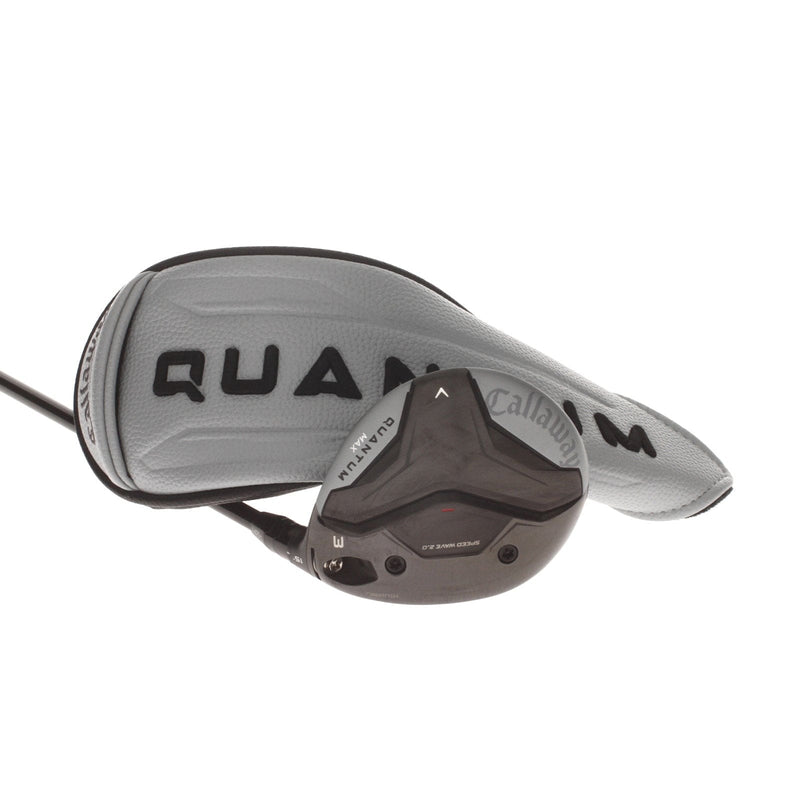Callaway Quantum Max Graphite Mens Right Hand Fairway 3 Wood 15* Stiff - Fujikura Ventus 7-S