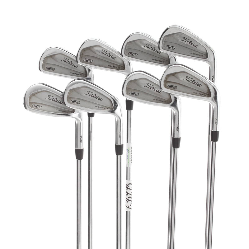 Titleist CB 718 Steel Mens Right Hand Irons 3-PW Stiff - Project X LZ 6.0 120g