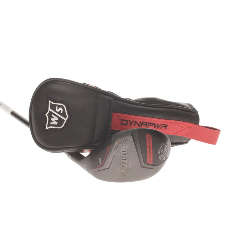 Wilson Dynapower Graphite Mens Right Hand 4 Hybrid 22* Senior - HZRDUS RDX Smoke 5.0 70g