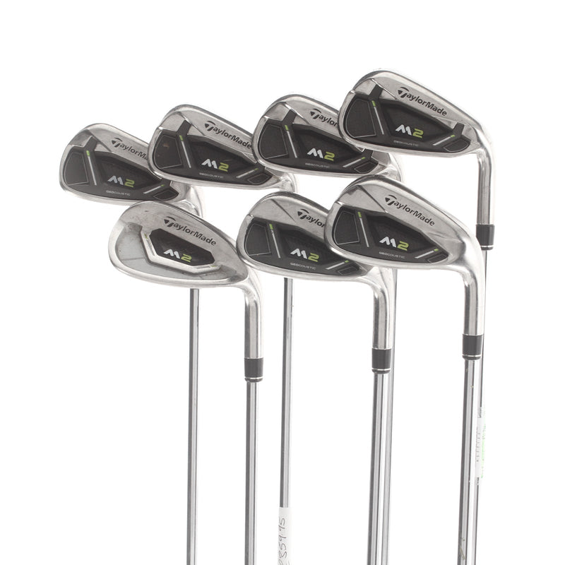 TaylorMade M2 Steel Mens Right Hand Irons 5-SW Regular - REAX 88
