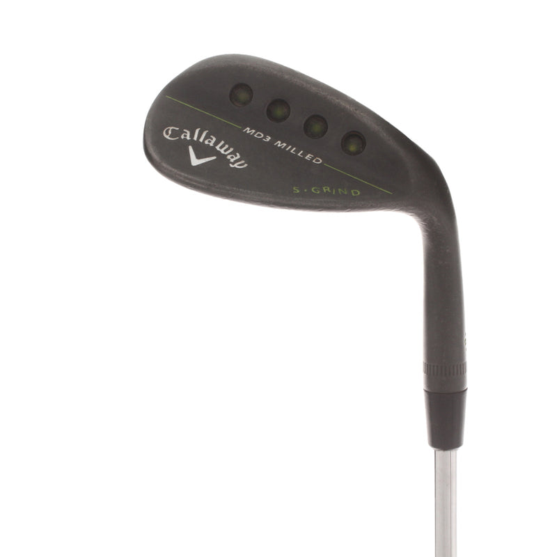 Callaway MD3 Milled Steel Mens Right Hand Lob Wedge 60* 9 Bounce S Grind Wedge - Dynamic Gold