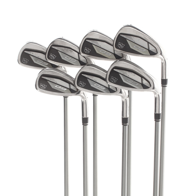 Wilson D9 Graphite Mens Right Hand Irons 5-GW Regular - UST Mamiya Recoil 460