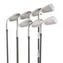 Ping G400 Graphite Mens Right Hand Irons 5-UW Orange Dot 2* Flat Regular - Ping Alta CB