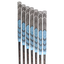Ping G400 Graphite Mens Right Hand Irons 5-UW Orange Dot 2* Flat Regular - Ping Alta CB
