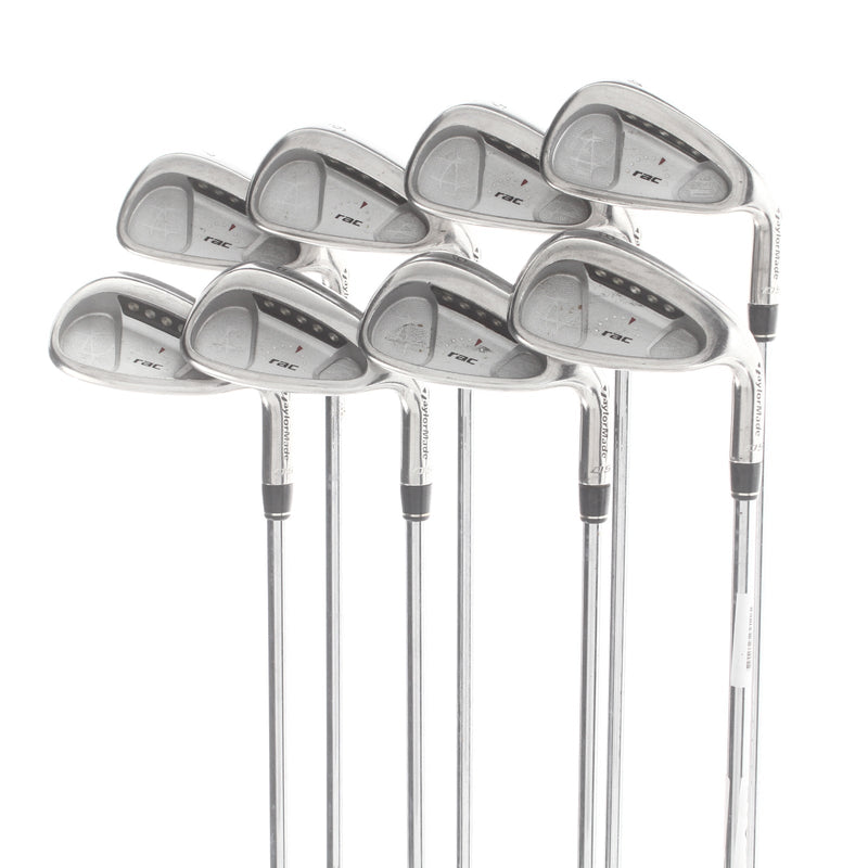 TaylorMade RAC OS Steel Mens Right Hand Irons 4-SW Regular - TaylorMade Light Metal 95g