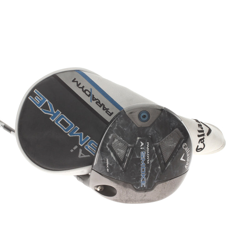 Callaway Paradym Ai Smoke Max D Graphite Mens Right Hand Driver 10.5* Stiff - Mitsubishi Chemical Tensei AV Series Blue 65