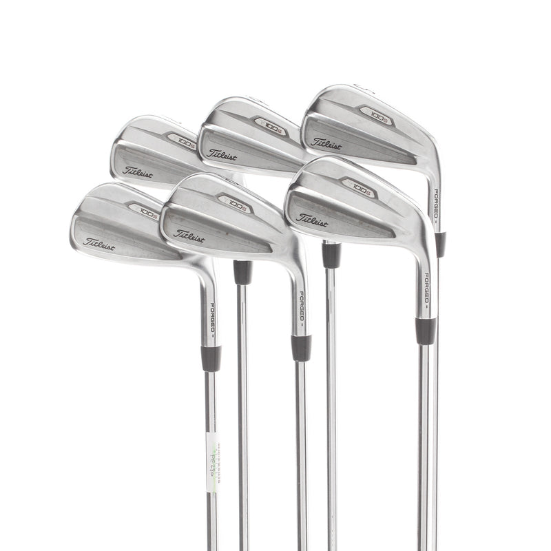 Titleist T100S 2021 Steel Mens Right Hand Irons 5-PW Stiff - True Temper AMT Black S300