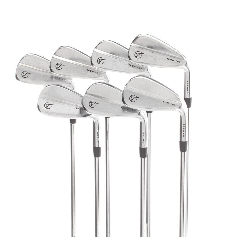 Takomo 101 Steel Mens Right Hand Irons 4-PW Regular - KBS Tour Lite