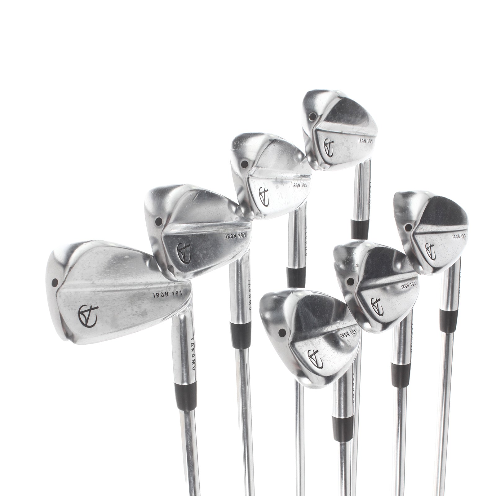 Takomo 101 Steel Mens Right Hand Irons 4-PW Regular - KBS Tour Lite
