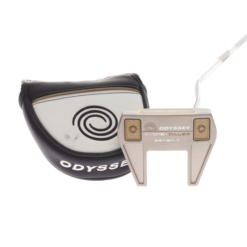 Odyssey Ai-One Milled Seven T Mens Right Hand Putter 34" Mallet - Odyssey