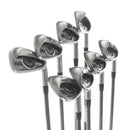 Ping G Series Graphite Mens Right Hand Irons 4-SW Blue Dot 1* Upright Regular - Ping CFS 70