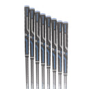 Ping G Series Graphite Mens Right Hand Irons 4-SW Blue Dot 1* Upright Regular - Ping CFS 70