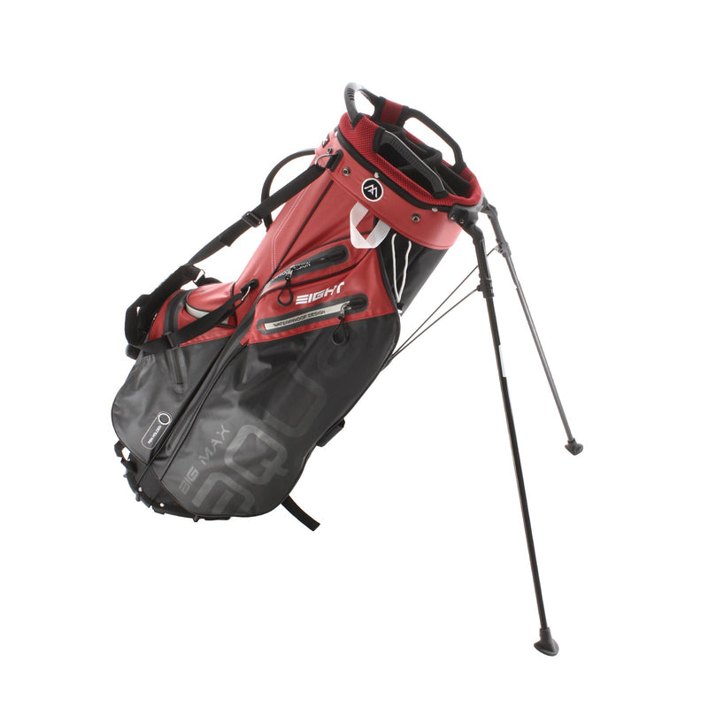 Big Max I Dry Eight Stand Bag - Red/Black