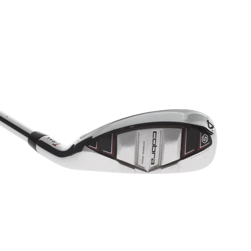 Cobra T-Rail Steel Mens Right Hand 4 Hybrid 26* Regular - KBS Tour 90