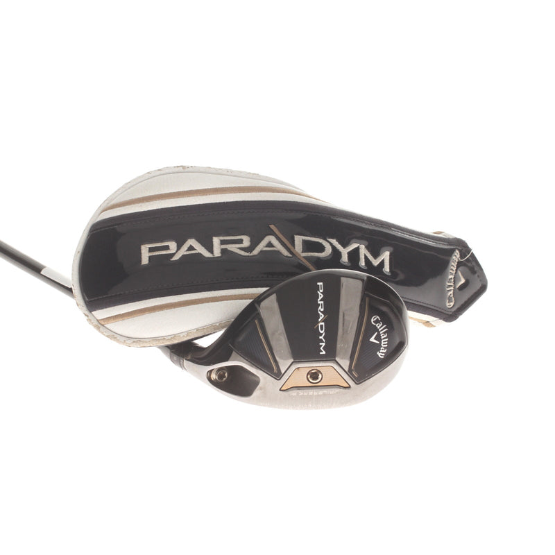 Callaway Paradym Graphite Mens Right Hand 3 Hybrid 18* Extra Stiff - Mitsubishi Chemical Tensei AV Series White 70