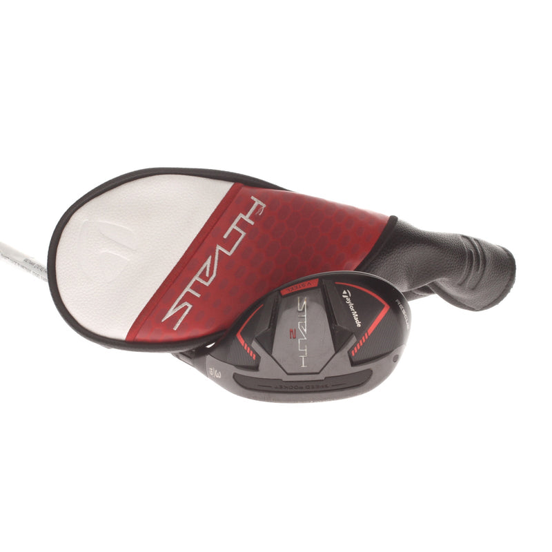 TaylorMade Stealth 2 Graphite Mens Right Hand 3 Hybrid 19* Regular - Fujikura Ventus TR HB 6R
