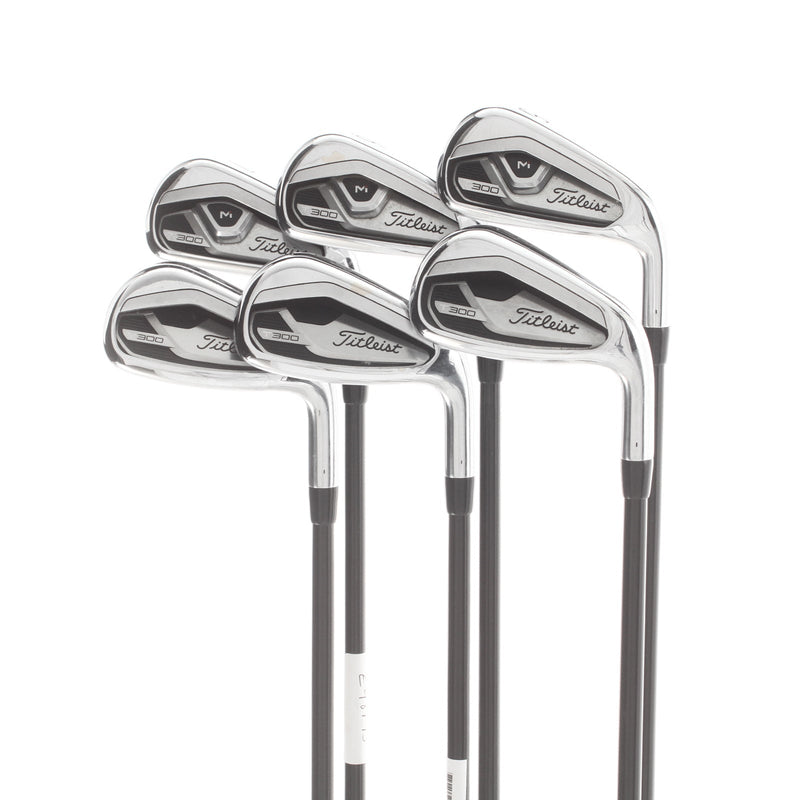 Titleist T300 Graphite Mens Right Hand Irons 5-PW Senior - Tensei AV Red