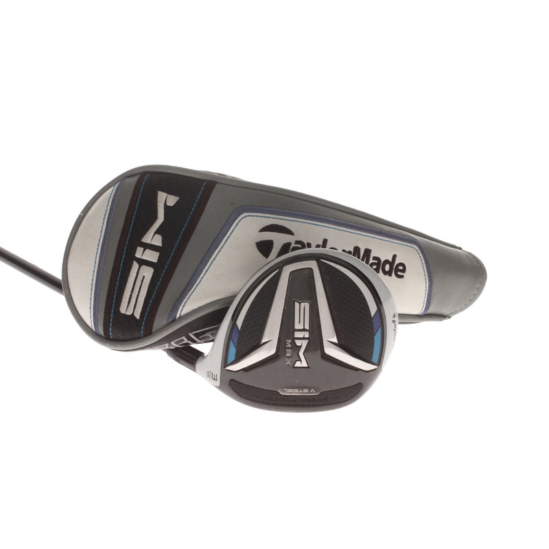 TaylorMade Sim Max Graphite Mens Right Hand Fairway 3 Wood 15* Stiff - Fujikura Ventus Blue 6-S