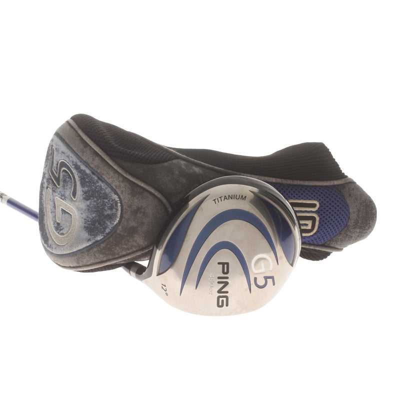 Ping G5 Graphite Mens Right Hand Driver 12* Regular - Gafalloy ProLaunch Blue 65R
