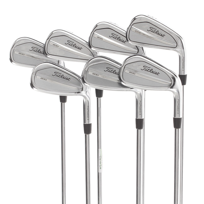 Titleist T200 Steel Mens Right Hand Irons 5-GW Regular - AMT Black