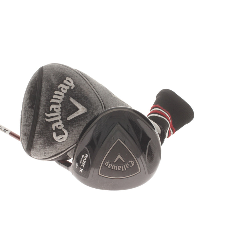 Callaway Razr X Black Graphite Mens Right Hand Driver 9.5* Stiff - Fujikura Motore F8