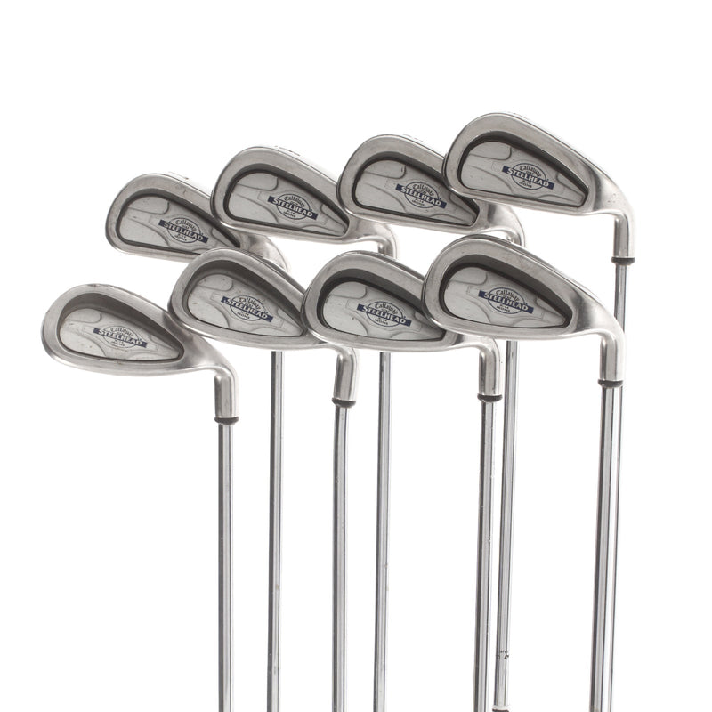 Callaway Steelhead X-14 Steel Mens Right Hand Irons 4-SW Regular -