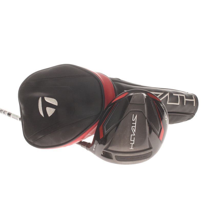 TaylorMade Stealth Graphite Mens Right Hand Driver 10.5* Stiff - HZRDUS RDX Smoke Black 6.0 70g