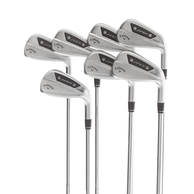 Callaway Apex Ai200 Steel Mens Right Hand Irons 5-AW Regular - Dynamic Gold Mid 90