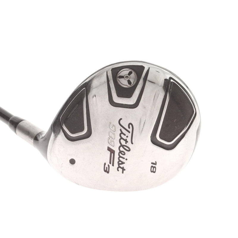 Titleist 909 F3 Graphite Mens Right Hand Fairway 5 Wood 18* Stiff - Aldila VooDoo FW
