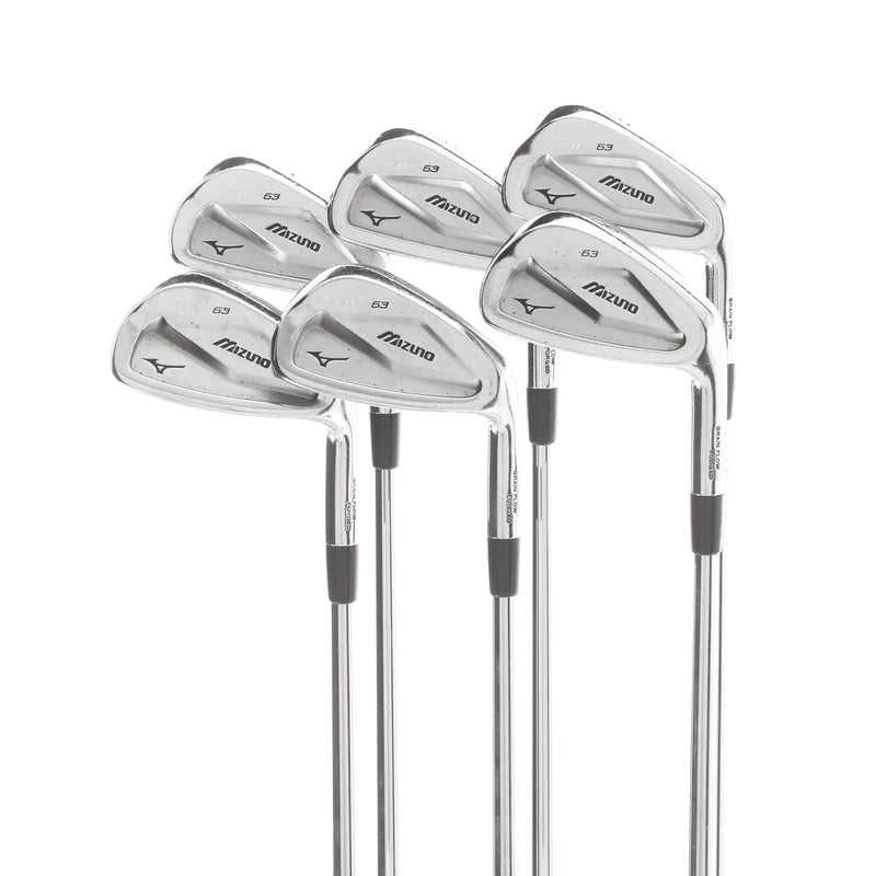 Mizuno MP-63 Steel Mens Right Hand Irons 5-PW Senior - Project X 5.0