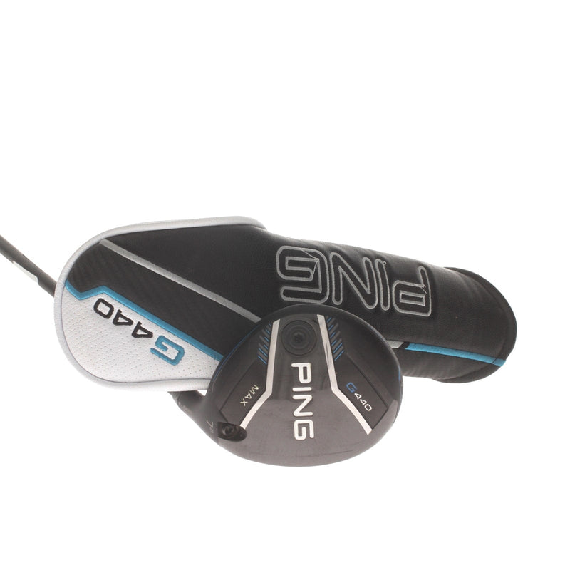 Ping G440 Max Graphite Mens Right Hand Fairway 7 Wood 21* Senior - Alta CB 65