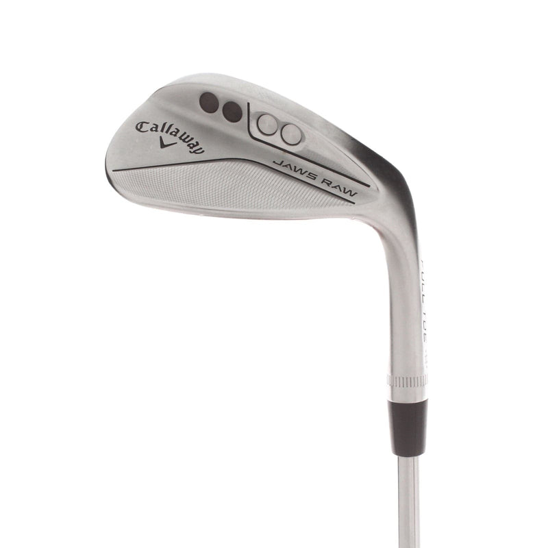 Callaway Jaws Raw Full Toe Steel Mens Right Hand Lob Wedge 60* 10 Bounce J Grind Stiff - Dynamic Gold 115 Tour Issue S200