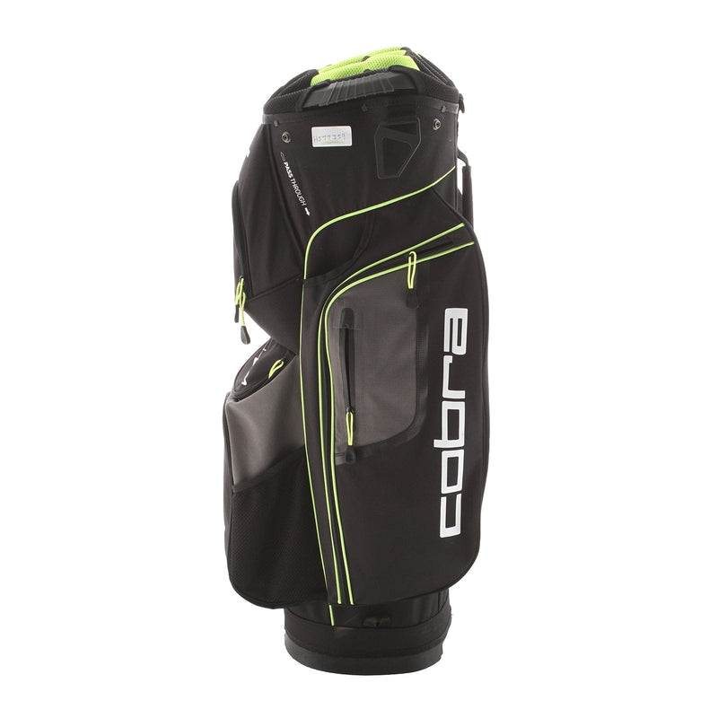 Cobra Cart Bag - Black/Green
