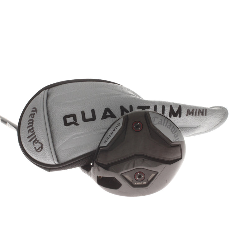 Callaway Quantum Mini Graphite Mens Right Hand Mini Driver 13.5* Stiff - Project X Denali Silver Frost 60