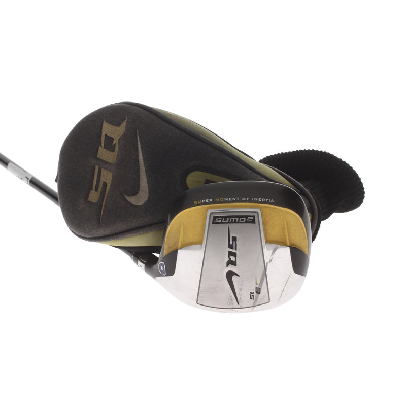 Nike SQ Sumo2 Graphite Mens Right Hand Fairway 3 Wood 15* Regular - Mitsubishi Diamana
