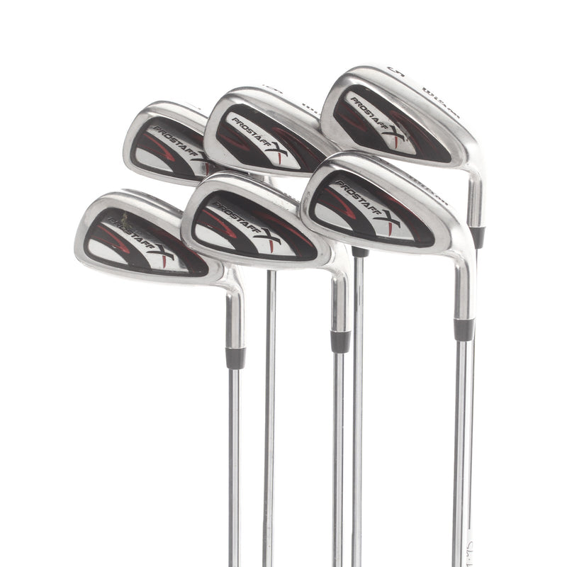Wilson Prostaff X Steel Mens Right Hand Irons 5-PW Regular - Wilson