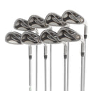 TaylorMade r7 Draw Steel Mens Right Hand Irons 4-SW Regular - TaylprMade T-Step 90