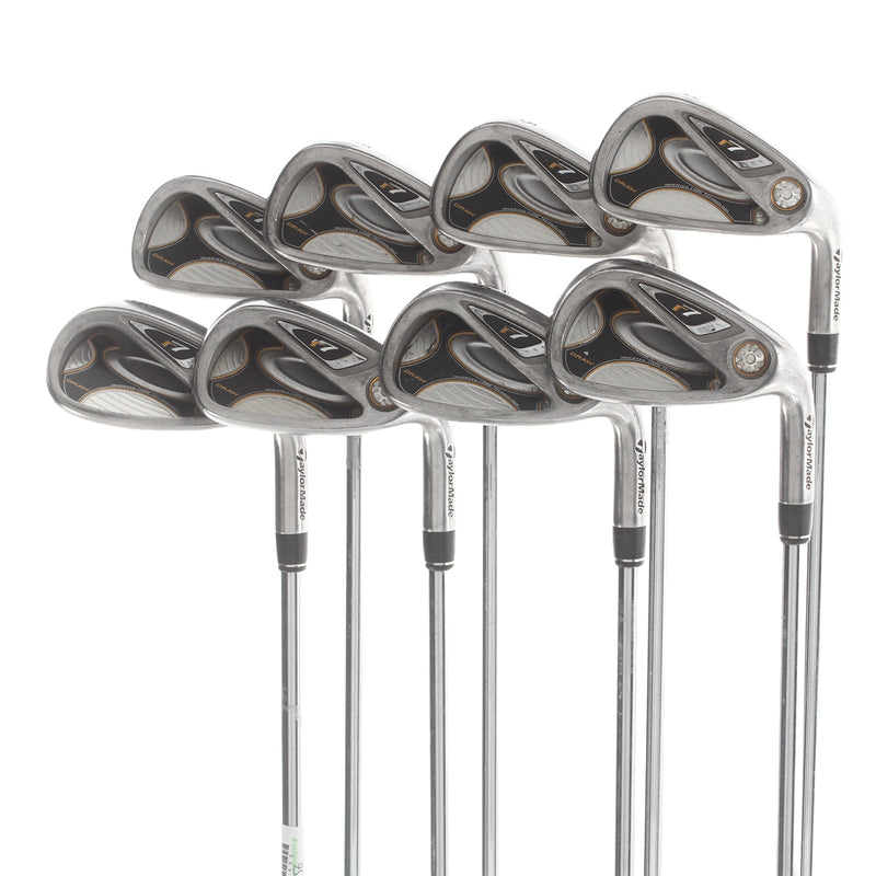 TaylorMade r7 Draw Steel Mens Right Hand Irons 4-SW Regular - TaylprMade T-Step 90