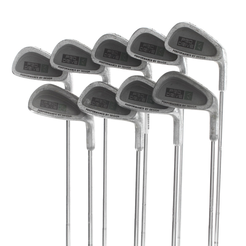 Pro Drive ZX Steel Mens Right Hand Irons 3-SW Regular