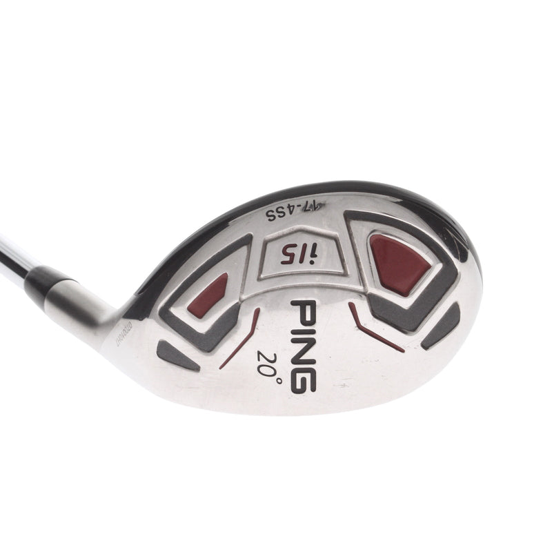 Ping i15 Steel Mens Right Hand 3 Hybrid 20* Stiff - Ping AWT