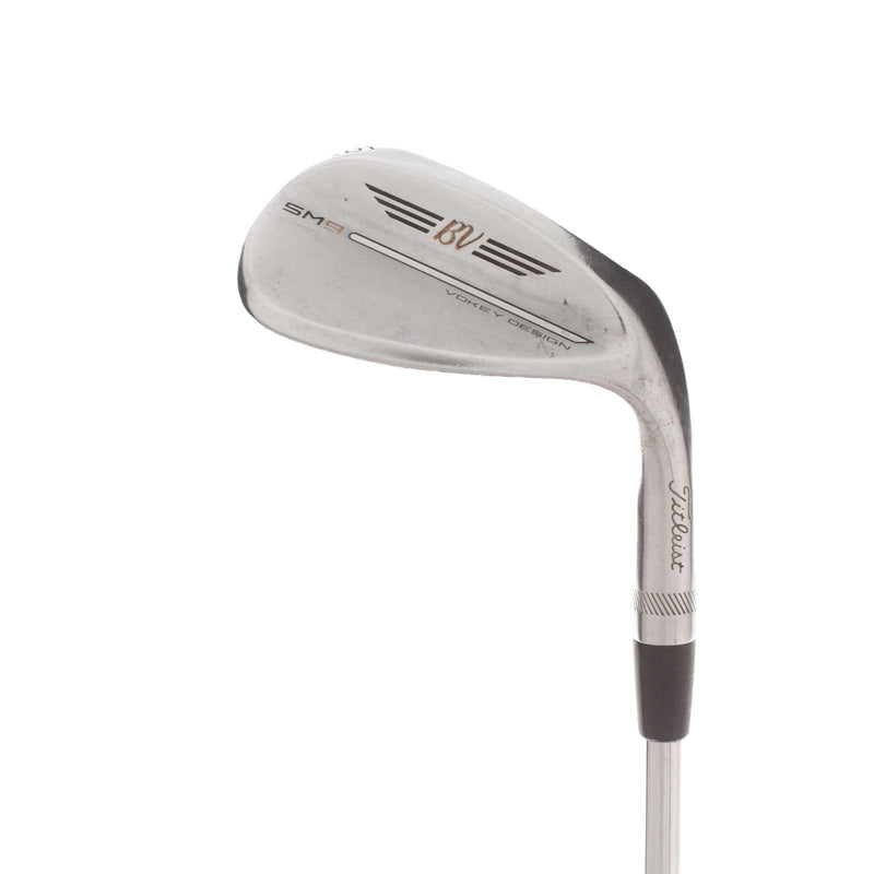 Titleist SM9 Steel Mens Right Hand Sand Wedge 56* 8 Bounce M Grind Wedge - True Temper