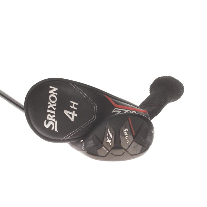Srixon ZX MKII Graphite Mens Right Hand 4 Hybrid 22* Stiff - HZRDUS RDX Smoke Red 6.0 80g