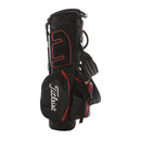 Titleist Stadry Players 4 Stand Bag - Black/Red